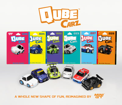 PRE-ORDER Mini GT 1:64 Qube Carz Mix 5 Sealed Case
