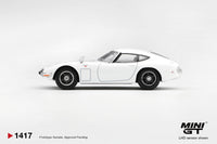 Thumbnail for PRE-ORDER Mini GT 1:64 Toyota 2000GT Pegasus White MGT01417-R