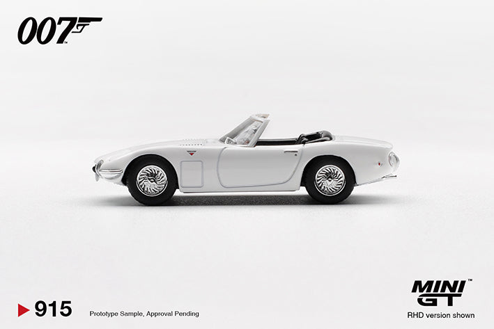 PRE-ORDER Mini GT 1:64 Toyota 2000GT Roadster "You Only Live Twice" MGT00915-007E
