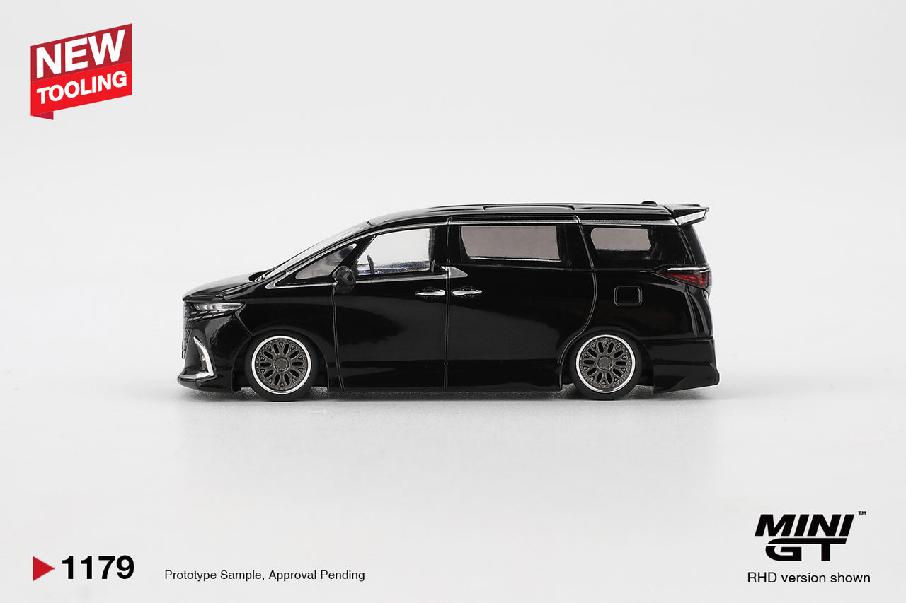 PRE-ORDER Mini GT 1:64 Toyota Alphard 40 KUHL Black MGT01179-R