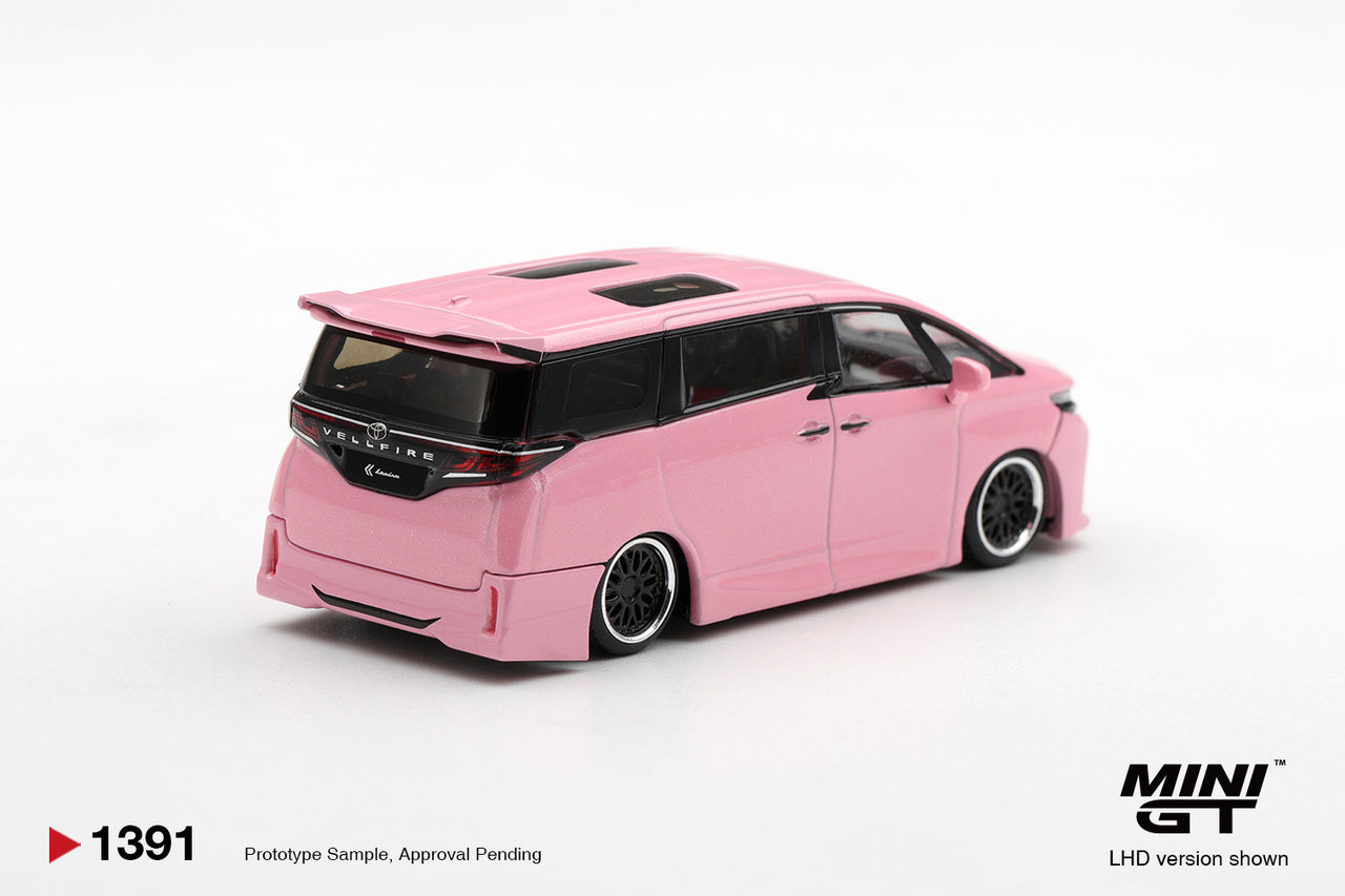 PRE-ORDER Mini GT 1:64 Toyota Vellfire 40 KUHL Pink MGT01391-R