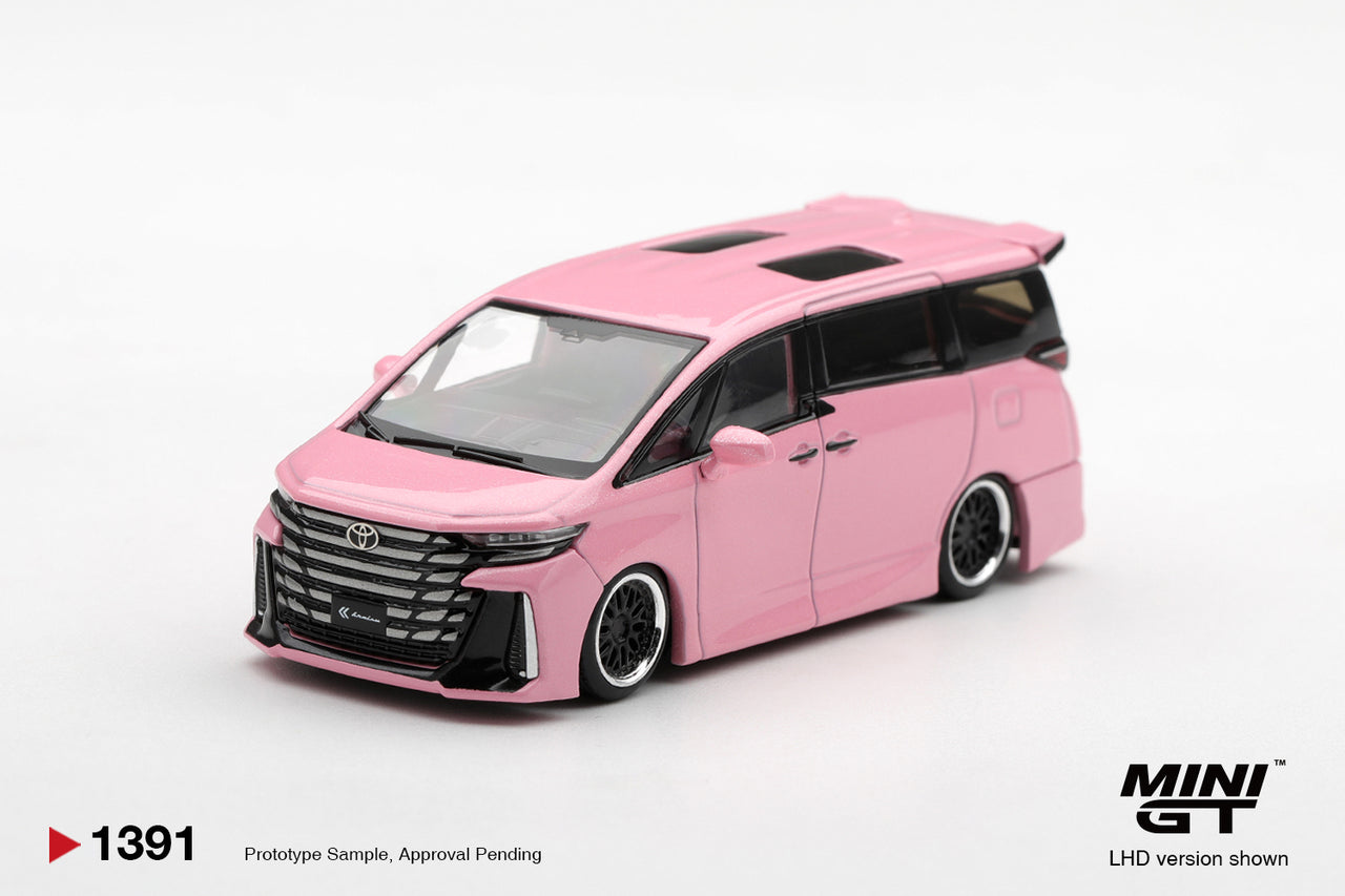 PRE-ORDER Mini GT 1:64 Toyota Vellfire 40 KUHL Pink MGT01391-R