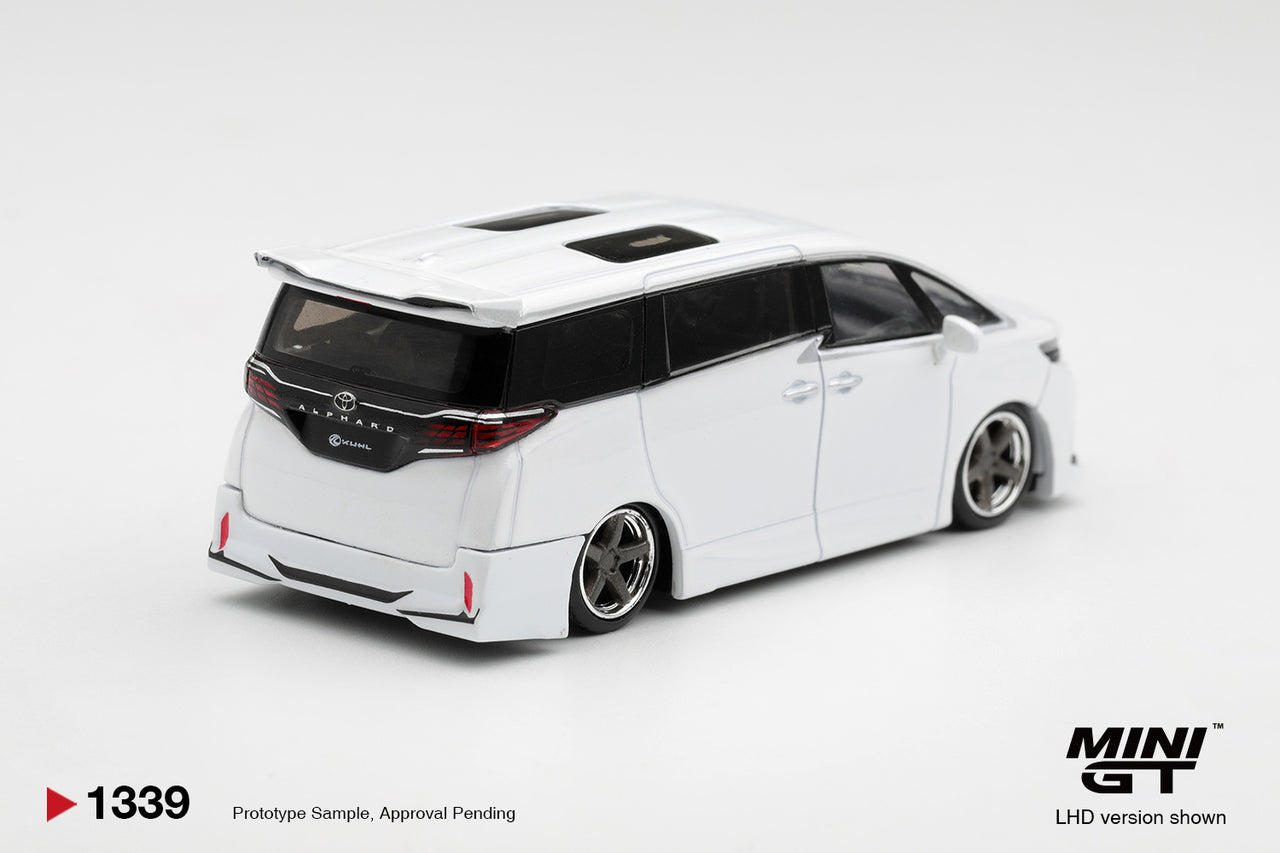 PRE-ORDER Mini GT 1:64 Toyota Vellfire 40 KUHL White MGT01339-R