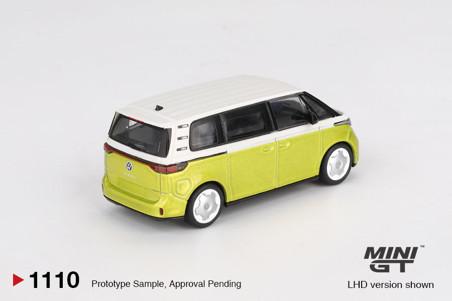 PRE-ORDER Mini GT 1:64 Volkswagen ID.Buzz Candy White / Pomelo Yellow MGT01110-R