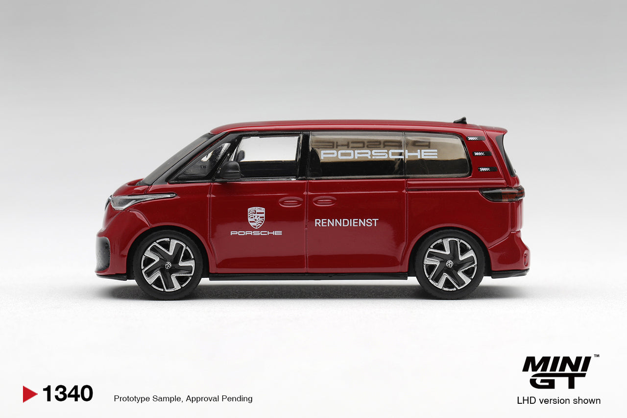 PRE-ORDER Mini GT 1:64 Volkswagen ID.Buzz Porsche Renndienst MGT01340-L