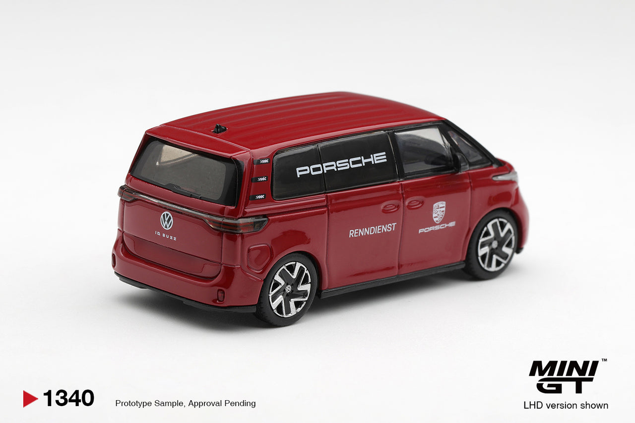 PRE-ORDER Mini GT 1:64 Volkswagen ID.Buzz Porsche Renndienst MGT01340-L