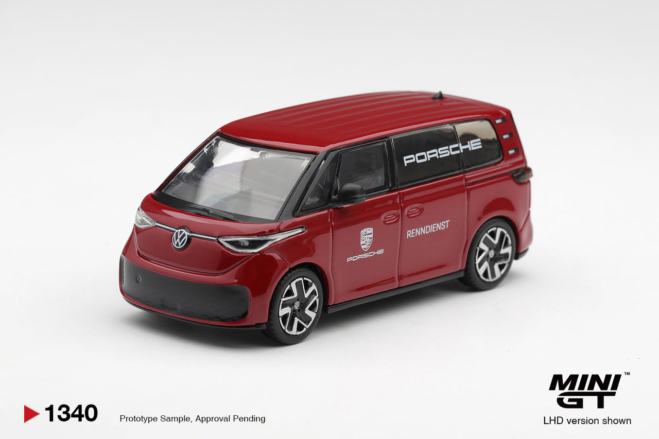 PRE-ORDER Mini GT 1:64 Volkswagen ID.Buzz Porsche Renndienst MGT01340-L