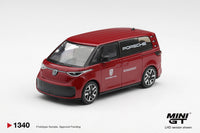 Thumbnail for PRE-ORDER Mini GT 1:64 Volkswagen ID.Buzz Porsche Renndienst MGT01340-L