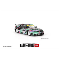 Thumbnail for PRE-ORDER Mini GT X Kaidohouse 1:64 Nissan Skyline GT-R R33 HKS V1 KHMG129