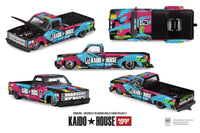 Thumbnail for PRE-ORDER Mini GT x Kaido House 1:64 Chevrolet Silverado Dually Kaido Splash V1 KHMG285