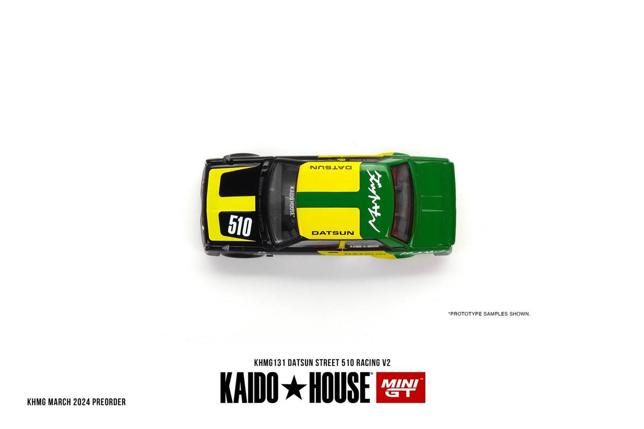 PRE-ORDER Mini GT x Kaido House 1:64 Datsun 510 Racing V2 KHMG131