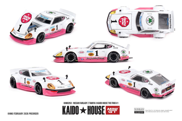 か*き様 GT 引退セット Mini GT x Kaido House 1:64 Nissan Fairlady Z TAMIYA x KAIDO HOUSE