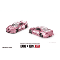 Thumbnail for PRE-ORDER Mini GT x Kaido House 1:64 Nissan Skyline GT-R R34 KAIDO RACING FACTORY V1 KHMG128