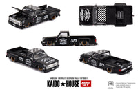 Thumbnail for PRE-ORDER Mini GT x Kaido house 1:64 Chevrolet Silverado Dually Hot Rod V1 KHMG236