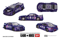 Thumbnail for PRE-ORDER Mini GT x Kaido house 1:64 Nissan Skyline GT-R R34 KAIDO RACING FACTORY V2
