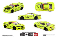 Thumbnail for PRE-ORDER Mini GT x Kaido house 1:64 Nissan Skyline GT-R R34 Kaido Works V4 KHMG241