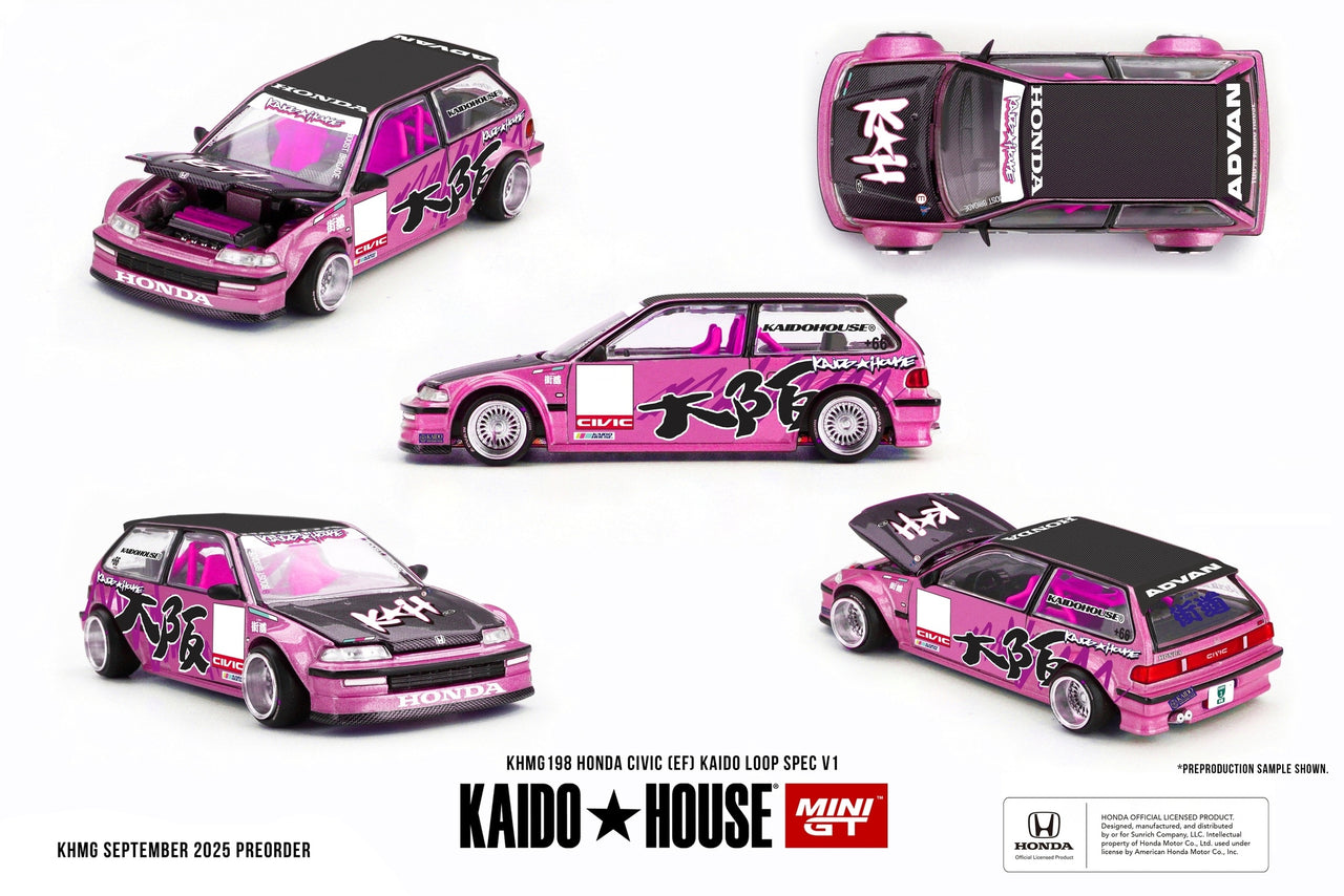 Mini GT X Kaido House KHMG126 1/64 Honda Civic EF Works V1 Modelo De Carro Em Escala Fundida I.854812568 Mini GT X Kaido House KHMG126 1/64 Honda Civic EF Works V1 Modelo De Carro Em Escala Fundida I.854812568