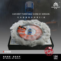 Thumbnail for PRE-ORDER MoreArt 1:64 Car Drift Turntable Scene Model 01