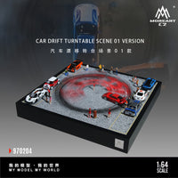 Thumbnail for PRE-ORDER MoreArt 1:64 Car Drift Turntable Scene Model 01
