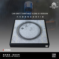 Thumbnail for PRE-ORDER MoreArt 1:64 Car Drift Turntable Scene Model 01