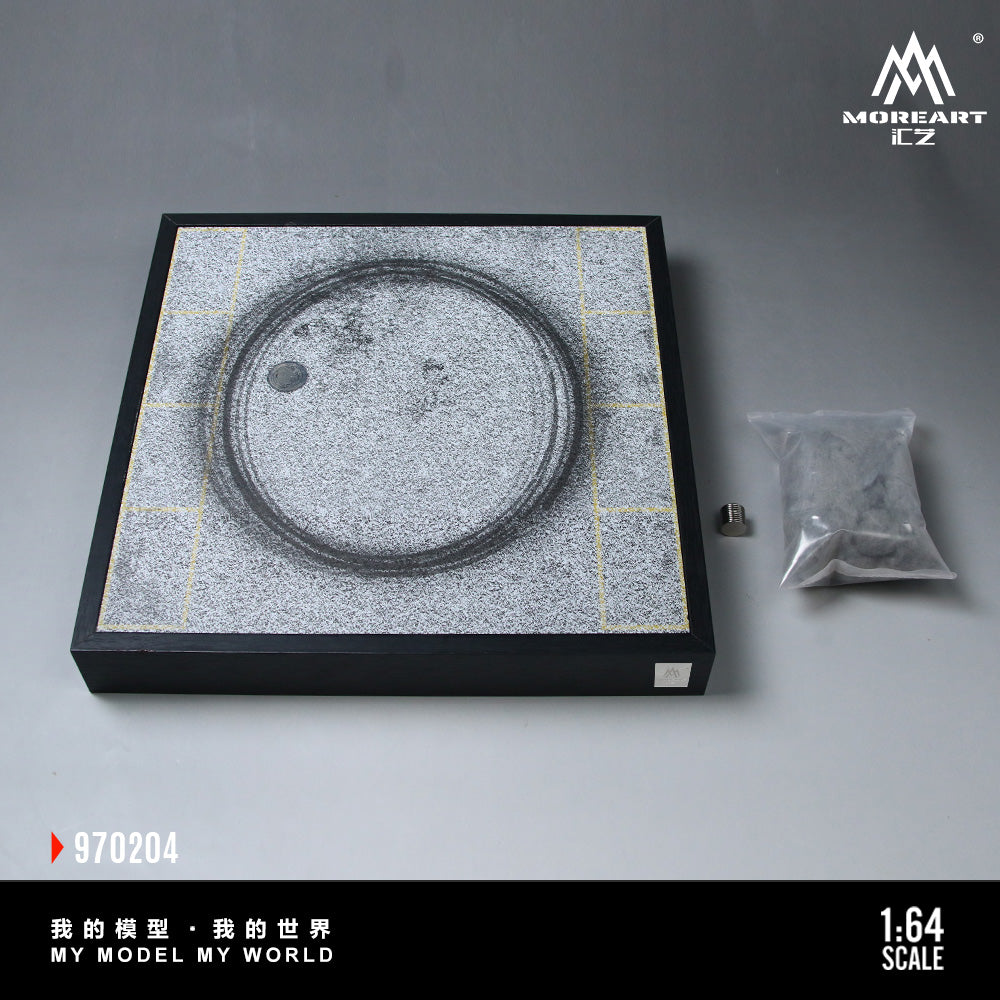 PRE-ORDER MoreArt 1:64 Car Drift Turntable Scene Model 01