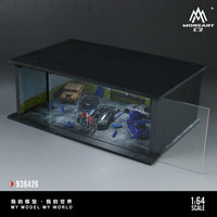 Thumbnail for PRE-ORDER MoreArt 1:64 Diorama Grand Theft Auto Los Santos Customs Scene w/ Accessories