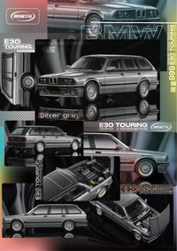 Thumbnail for PRE-ORDER Mortal 1:64 BMW E30 Touring Grey