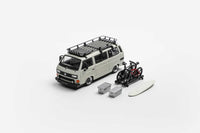 Thumbnail for PRE-ORDER Mortal 1:64 VW T3 Lowrider w/ BBS Wheels Matte White