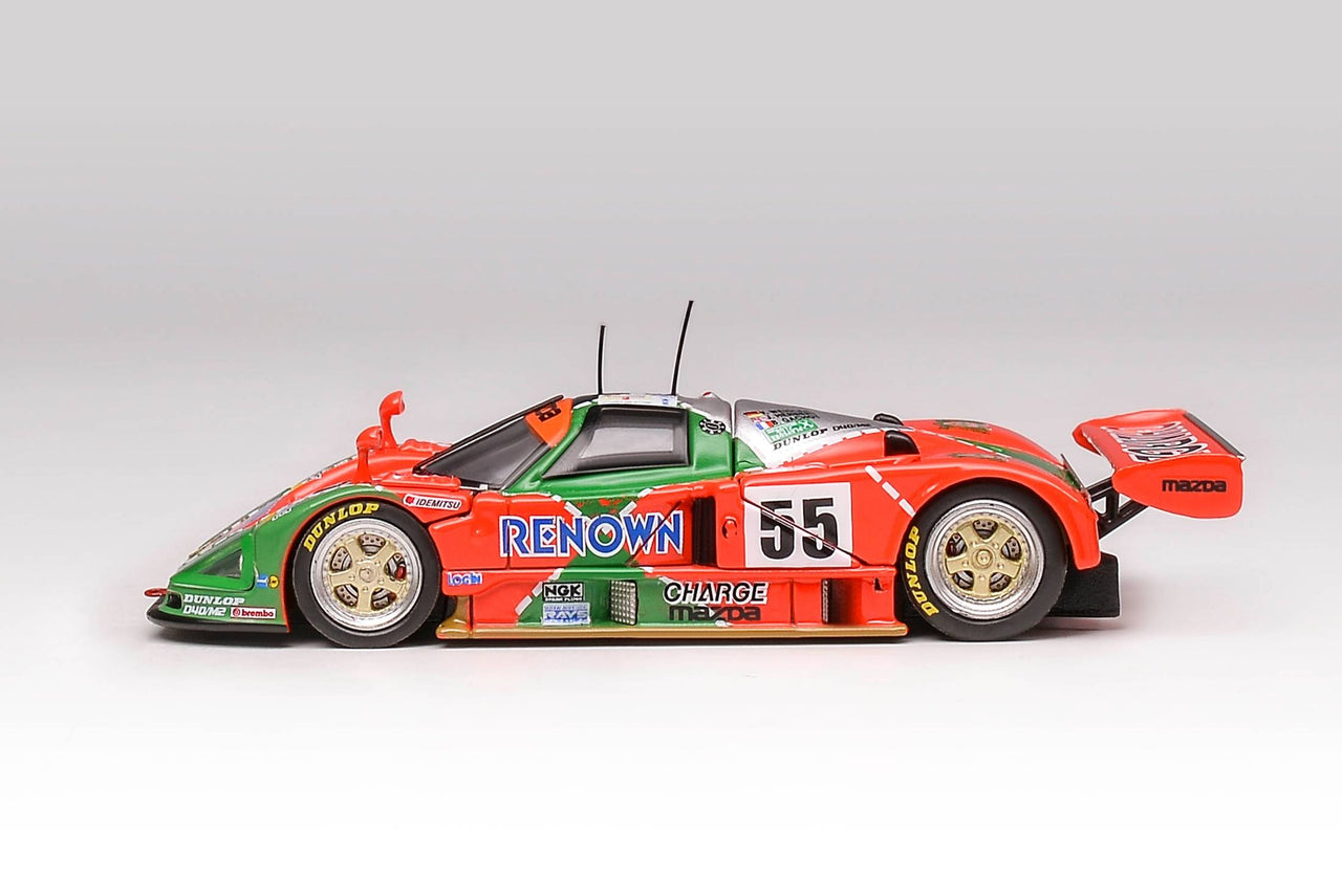 PRE-ORDER Motor Helix 1:64 Mazda 787B Renown #55 Champion Car