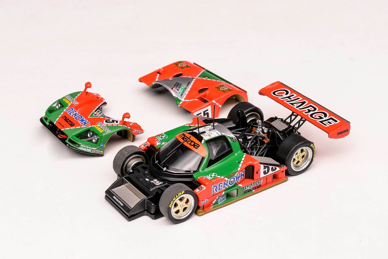 PRE-ORDER Motor Helix 1:64 Mazda 787B Renown #55 Champion Car