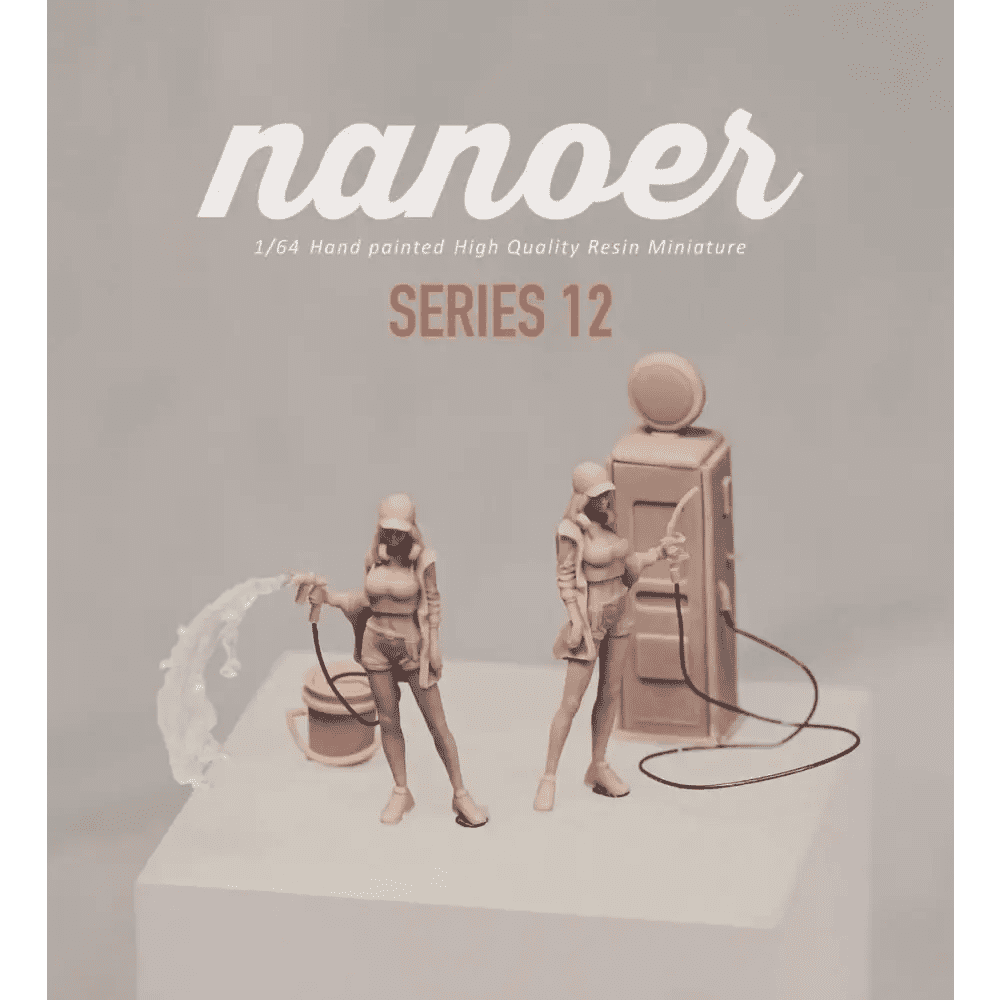 PRE-ORDER Nanoer 1:64 Series 12 High Quality Resin Figure