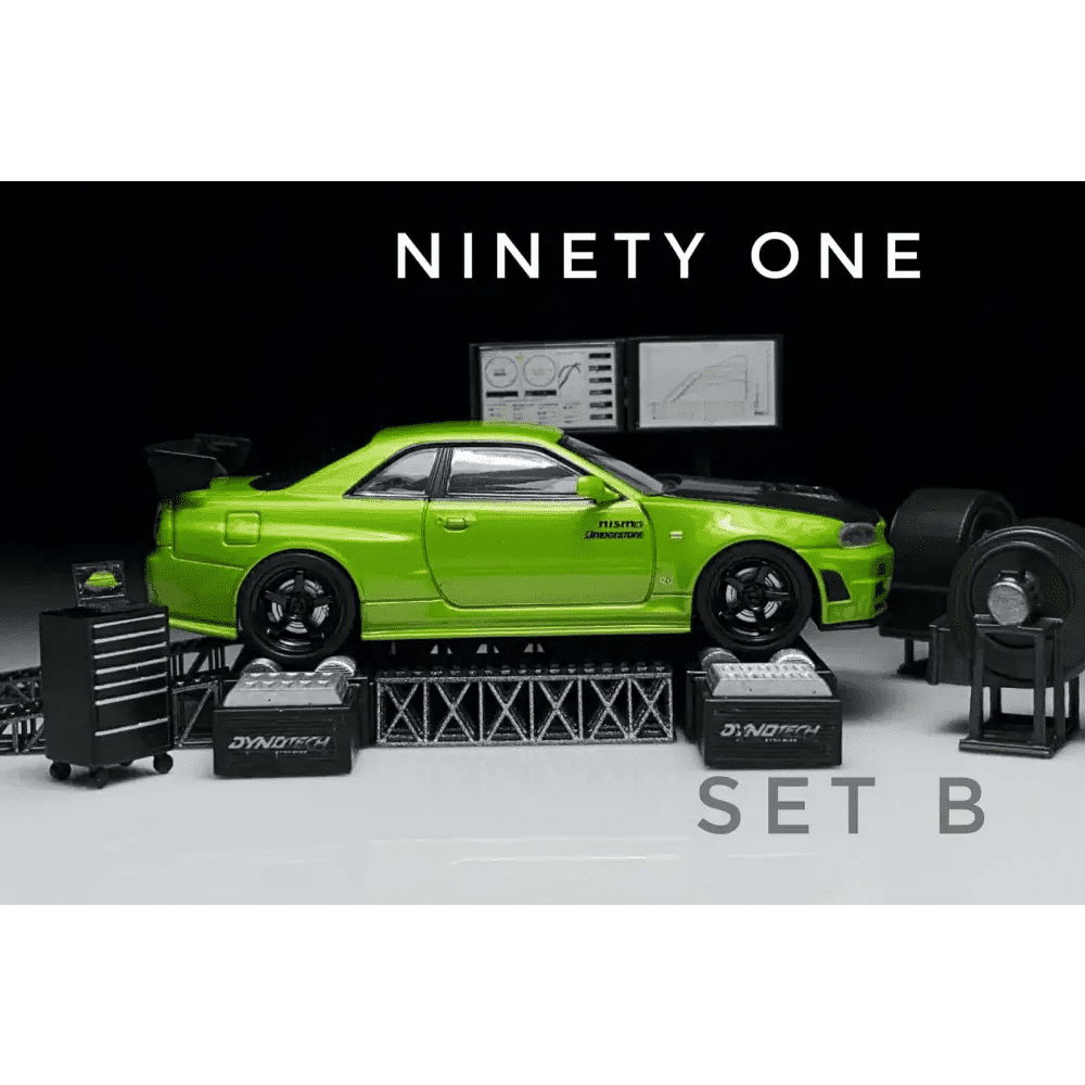 PRE-ORDER NinetyOne 1:64 Dyno Test Set