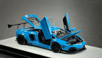Thumbnail for PRE-ORDER PGM 1:64 Lamborghini LBWK LP700 Blue