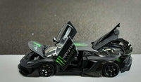 Thumbnail for PRE-ORDER PGM 1:64 Lamborghini LBWK LP700 Monster Energy