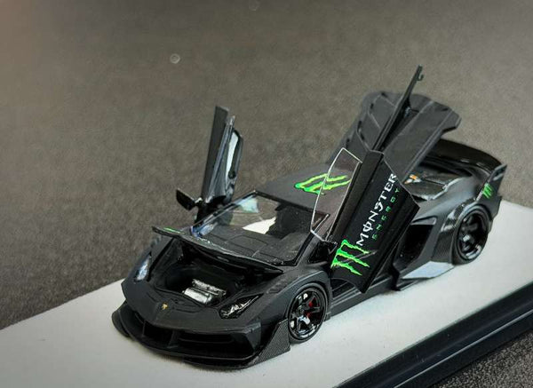 PGM 1:64 Lamborghini LBWK LP700 Monster Energy – Little Luca's Toys