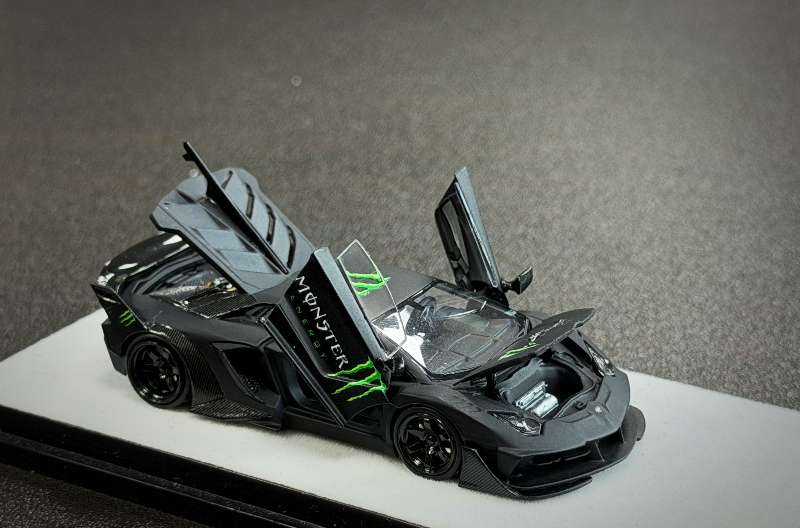 PRE-ORDER PGM 1:64 Lamborghini LBWK LP700 Monster Energy