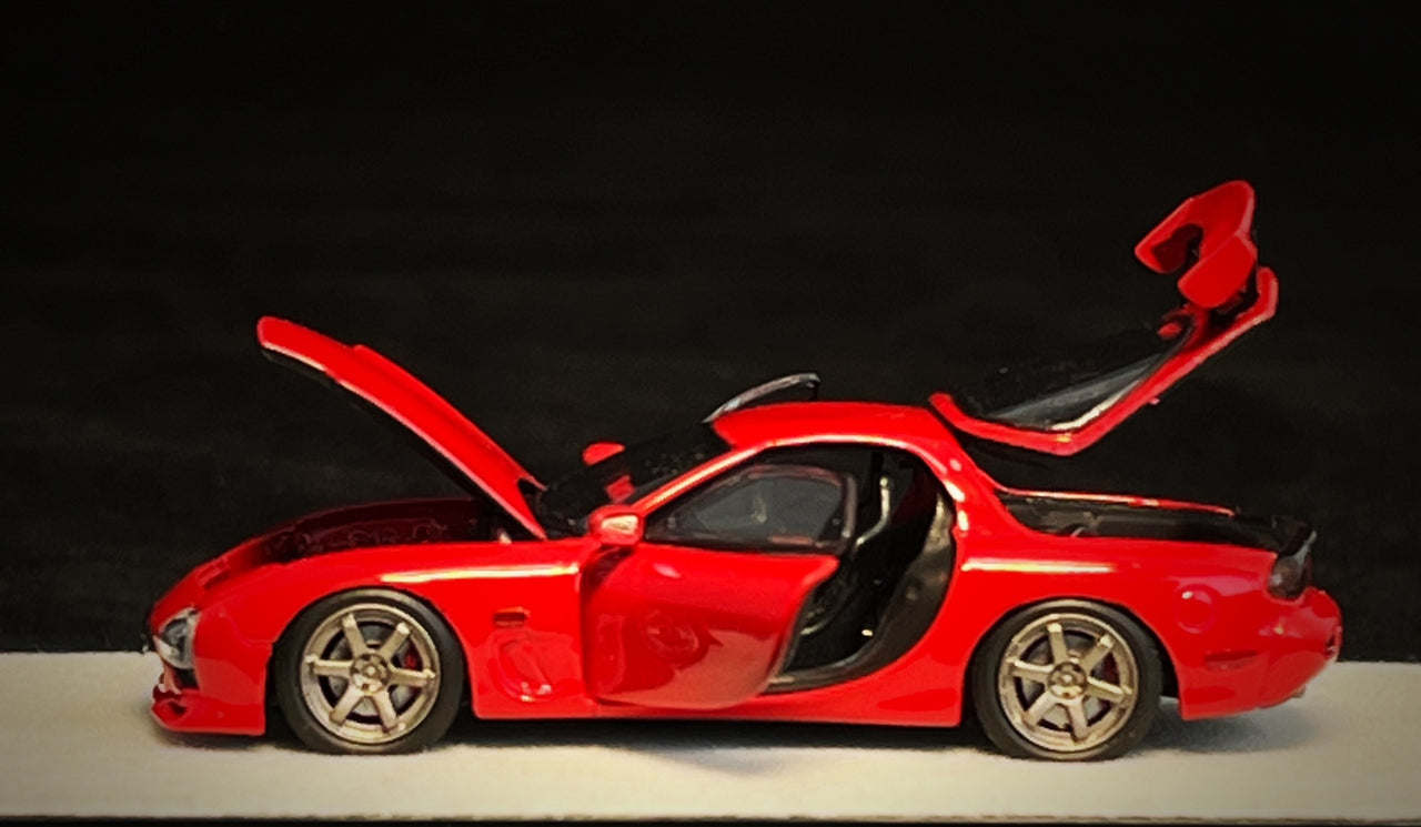 PRE-ORDER PGM 1:64 Mazda RX-7 FD3S Red