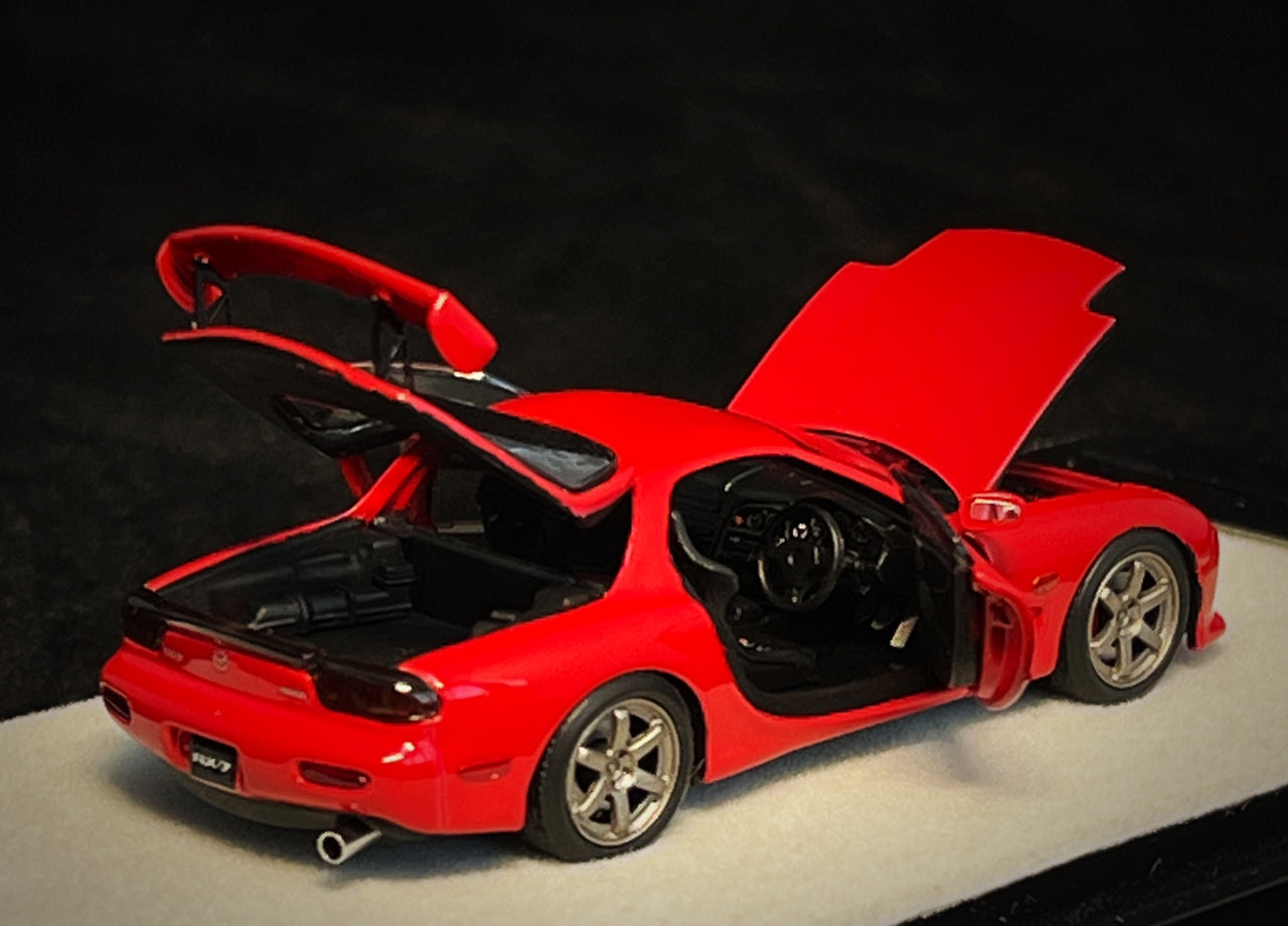 PRE-ORDER PGM 1:64 Mazda RX-7 FD3S Red