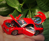 Thumbnail for PRE-ORDER PGM 1:64 Mazda RX-7 FD3S Red Luxury w/Turntable