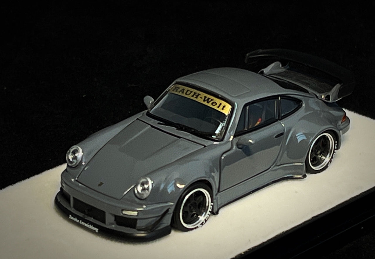 PRE-ORDER PGM 1:64 Porsche RWB930 Cement Grey