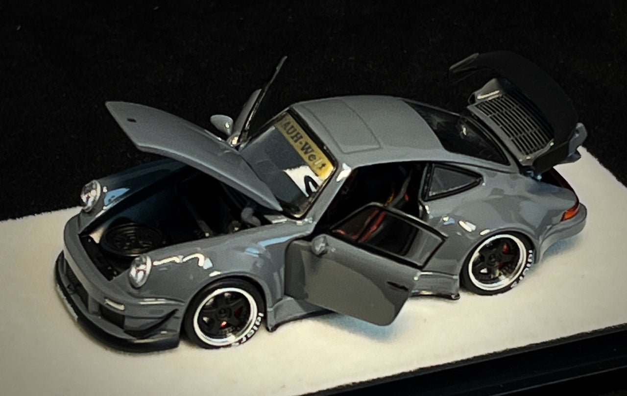 PRE-ORDER PGM 1:64 Porsche RWB930 Cement Grey