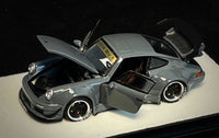 Thumbnail for PRE-ORDER PGM 1:64 Porsche RWB930 Cement Grey