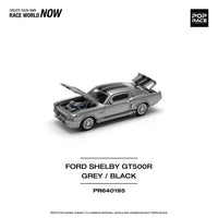 Thumbnail for PRE-ORDER Pop Race 1:64 967 Shelby Mustang GT500 - GREY/BLACK