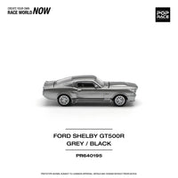 Thumbnail for PRE-ORDER Pop Race 1:64 967 Shelby Mustang GT500 - GREY/BLACK