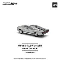 Thumbnail for PRE-ORDER Pop Race 1:64 967 Shelby Mustang GT500 - GREY/BLACK