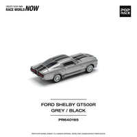 Thumbnail for PRE-ORDER Pop Race 1:64 967 Shelby Mustang GT500 - GREY/BLACK