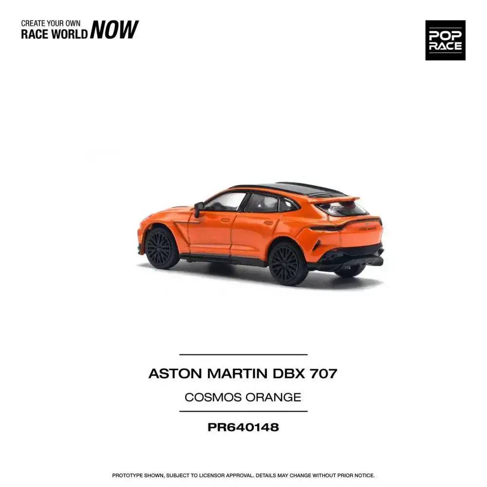 PRE-ORDER Pop Race 1:64 Aston Martin DBX 707 - Cosmos Orange