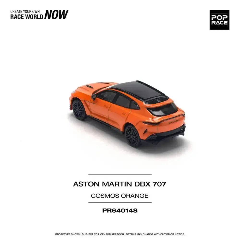 PRE-ORDER Pop Race 1:64 Aston Martin DBX 707 - Cosmos Orange