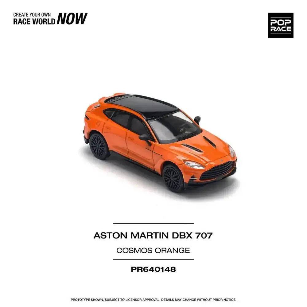 PRE-ORDER Pop Race 1:64 Aston Martin DBX 707 - Cosmos Orange