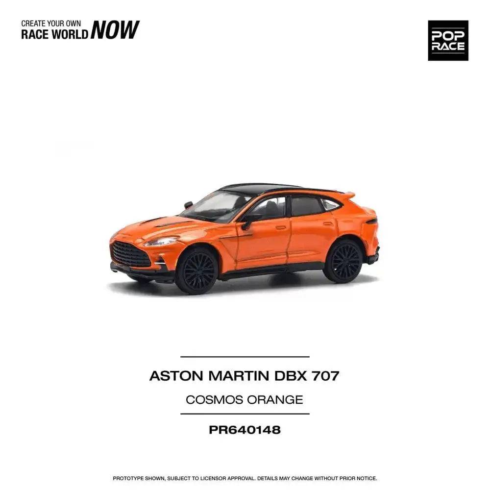 PRE-ORDER Pop Race 1:64 Aston Martin DBX 707 - Cosmos Orange